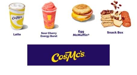 בלי המבורגרים: מקדונלד'ס פתחה את CosMc's – רשת למשקאות ומאפים